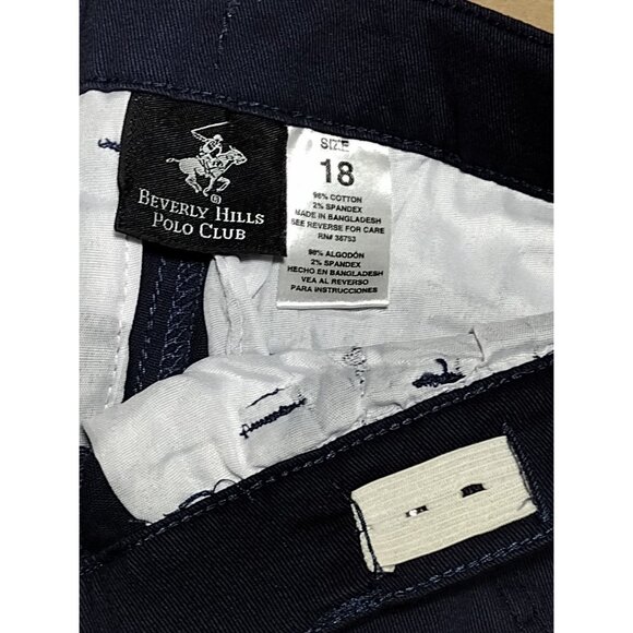 Beverly Hills‎ Polo Club Boys’ School Uniform Pants – Relaxed Fit Size 18 - Picture 3 of 6